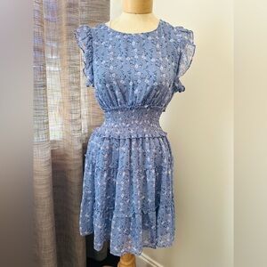 Altar’d State Purple Floral Dress M